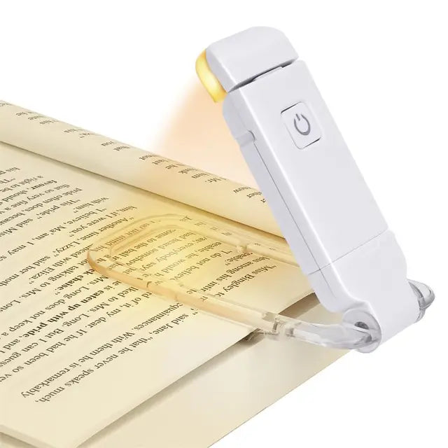 USB Rechargeable Clip-On LED Book Light