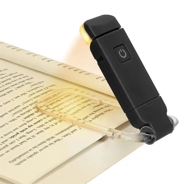 USB Rechargeable Clip-On LED Book Light