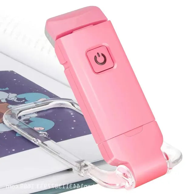 USB Rechargeable Clip-On LED Book Light