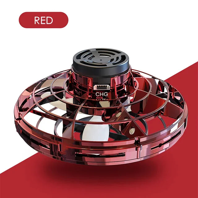 Light-Up Flying UFO Spinner Toy