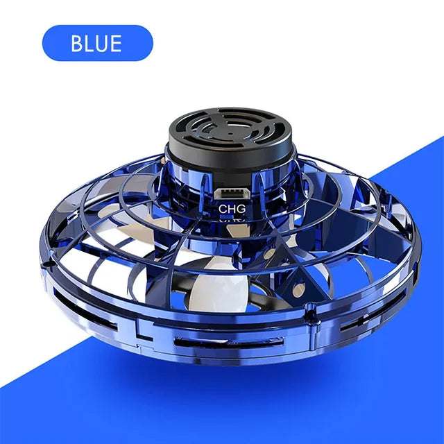 Light-Up Flying UFO Spinner Toy
